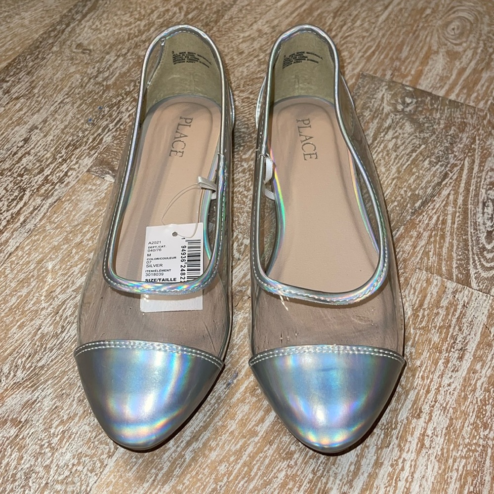 NWT Children’s place girls flats size 3 - Picture 2 of 3